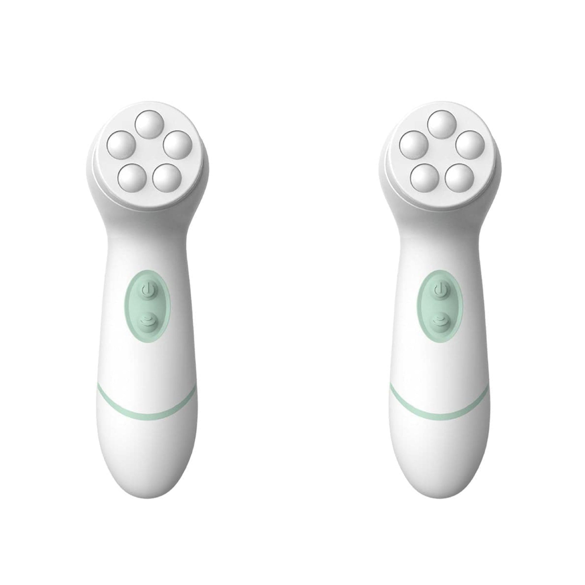 Brosse nettoyante visage et corps avancée - Lot de 2 brosses à 4 têtes