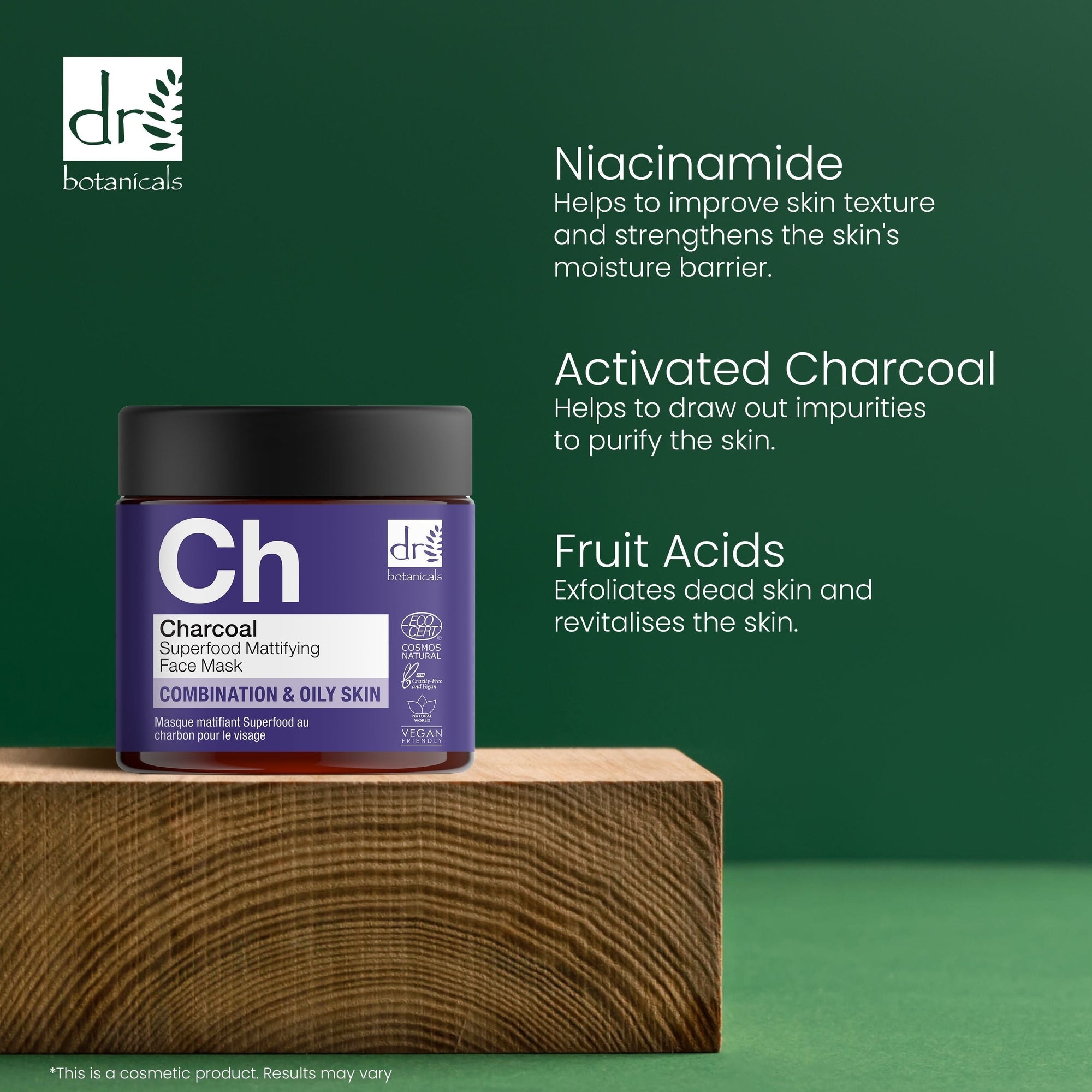 Advanced Charcoal Mattifying Face Mask 60ml