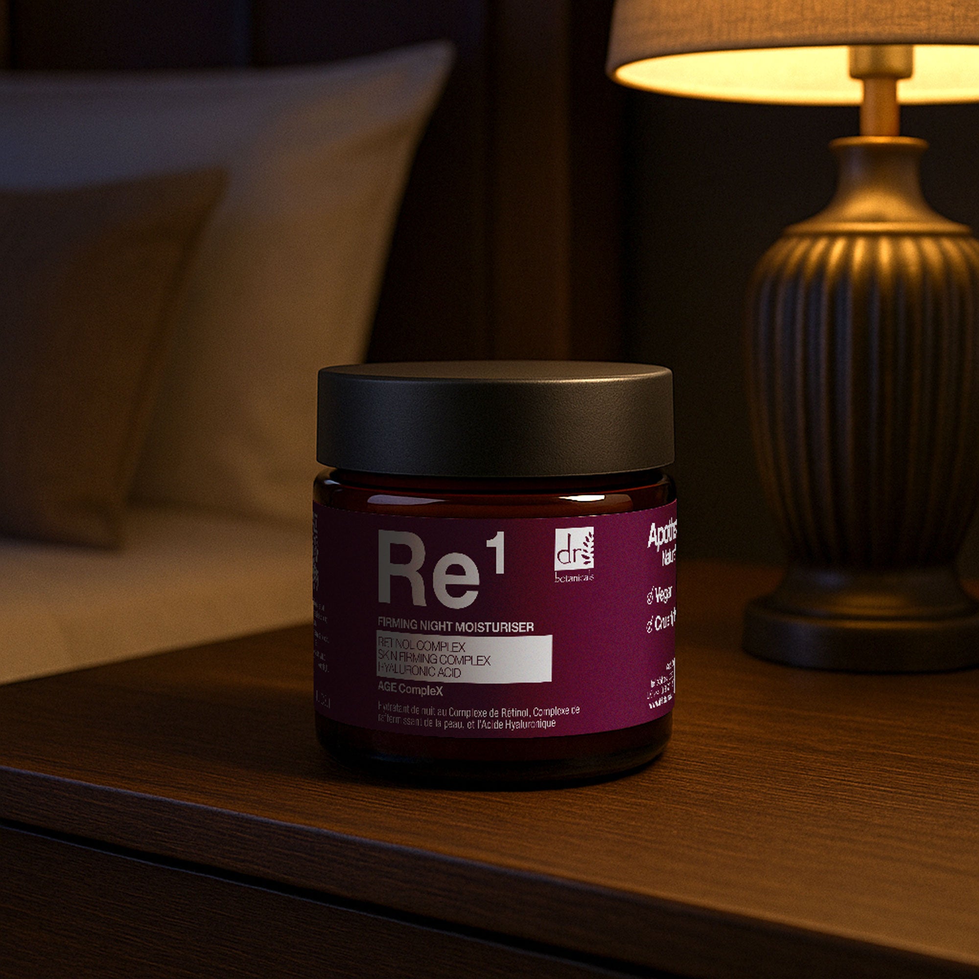 Retinol Complex 1%, Skin Firming Complex 1% & Hyaluronic Acid 1% Night Moisturiser 60ml