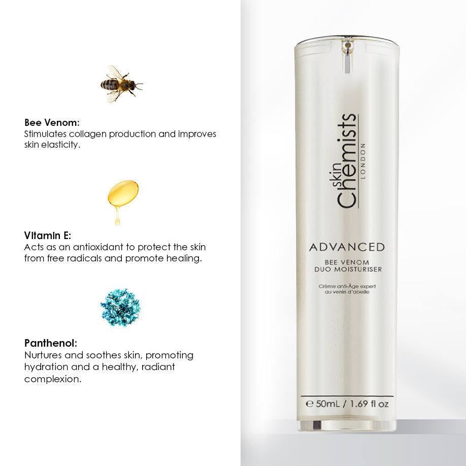 Bee Venom Facial Serum & Duo Moisturiser Anti-Ageing Starter Kit