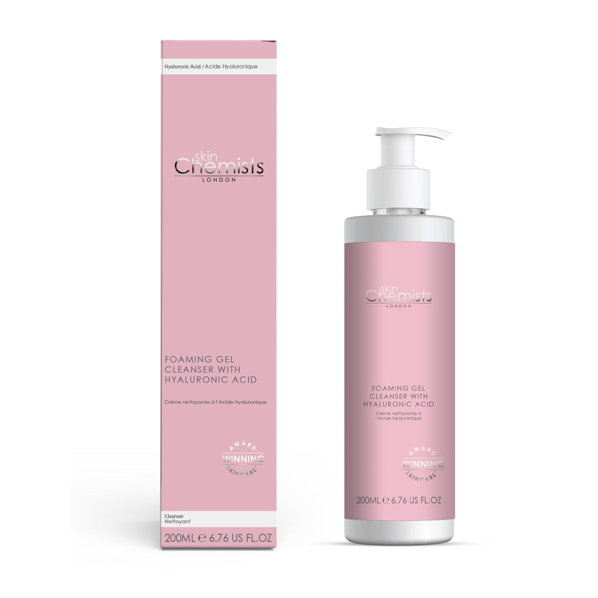Advanced Foaming Gel Cleanser with Hyaluronic Acid 200ml - skinChemists