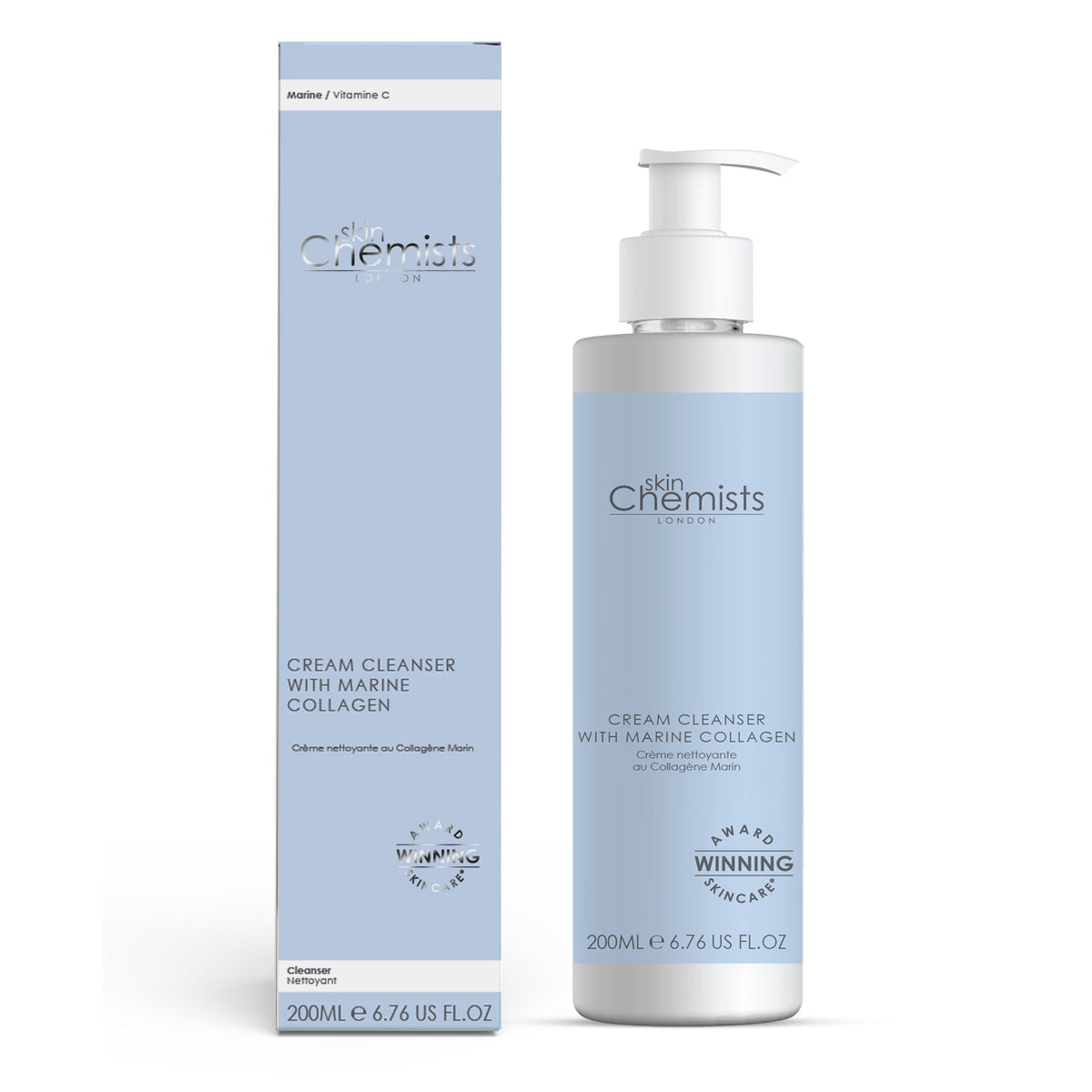 Anti-Ageing Foaming Gel Cleanser with Marine Collagen 200ml - skinChemists