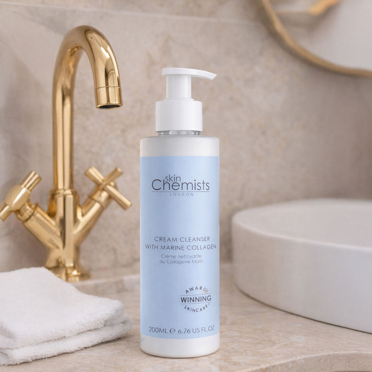 Anti-Ageing Foaming Gel Cleanser with Marine Collagen 200ml - skinChemists