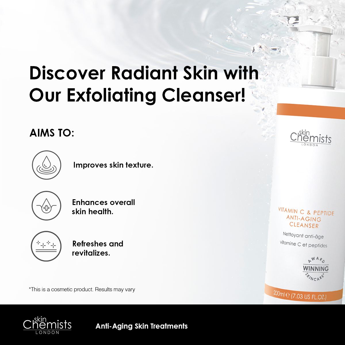 Anti-Ageing Vitamin C Peptide Cleanser Duo Pack