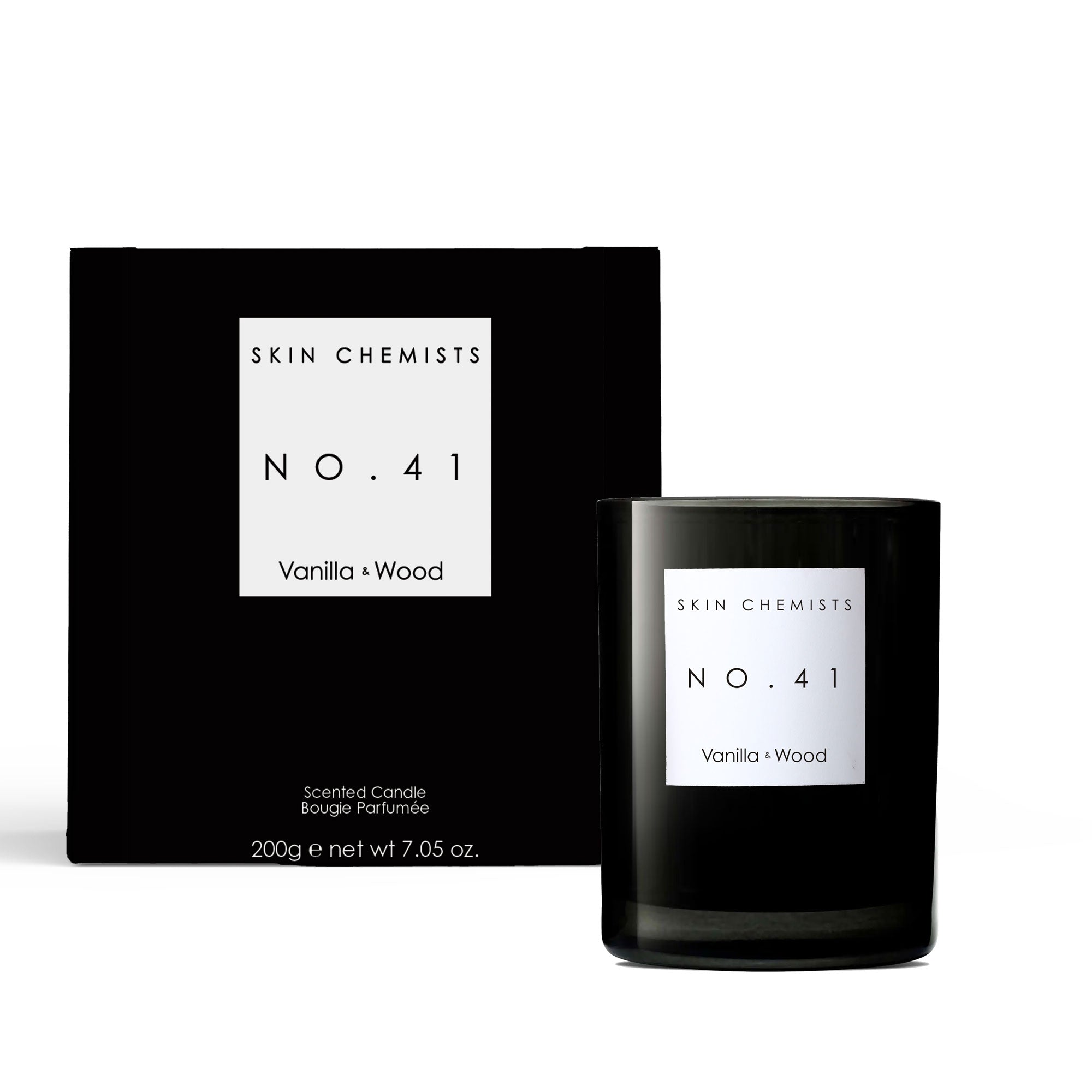No.41 Vanilla & Wood Candle 200g x 2 Duo Pack