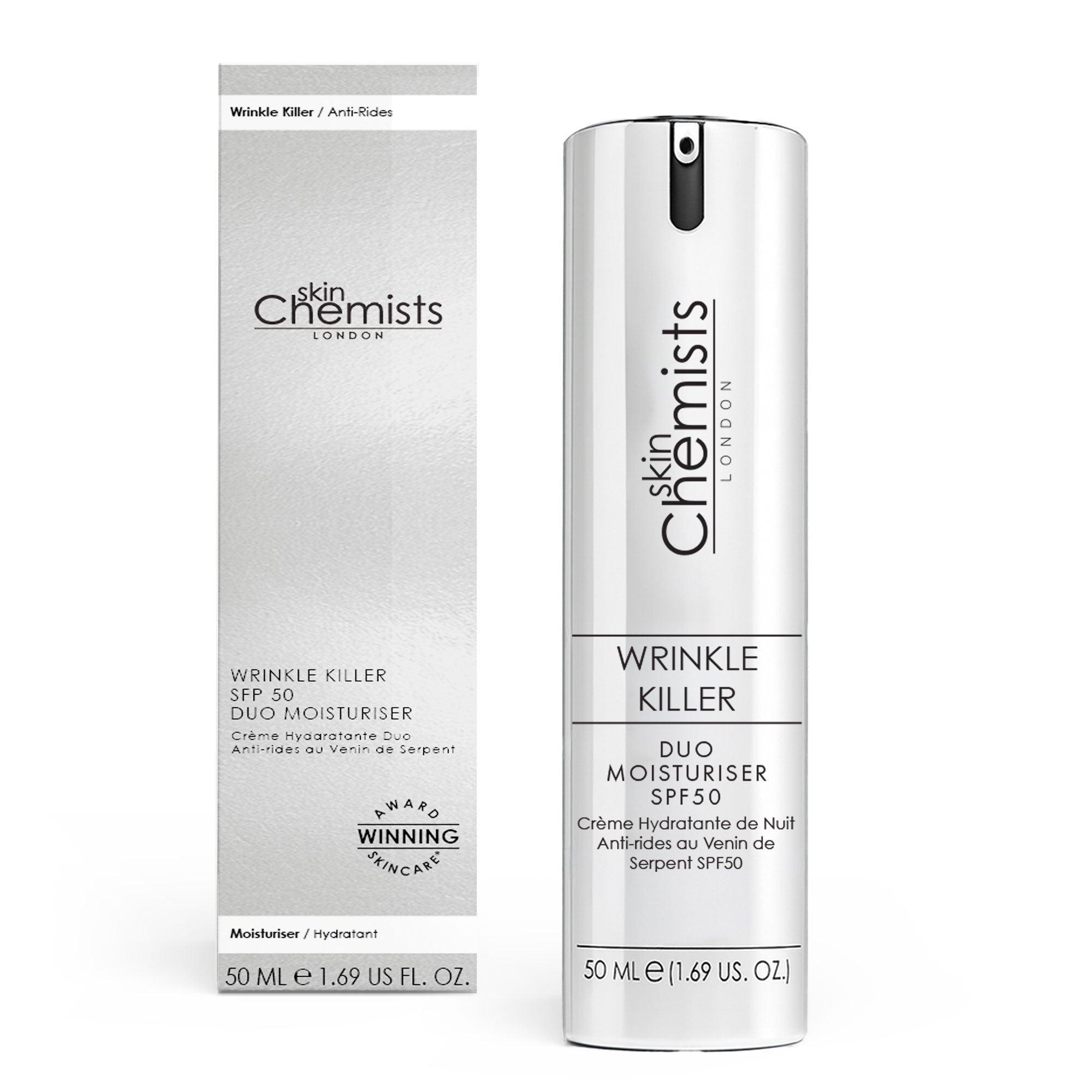 Wrinkle Killer SFP 50 Duo Moisturiser 50ml
