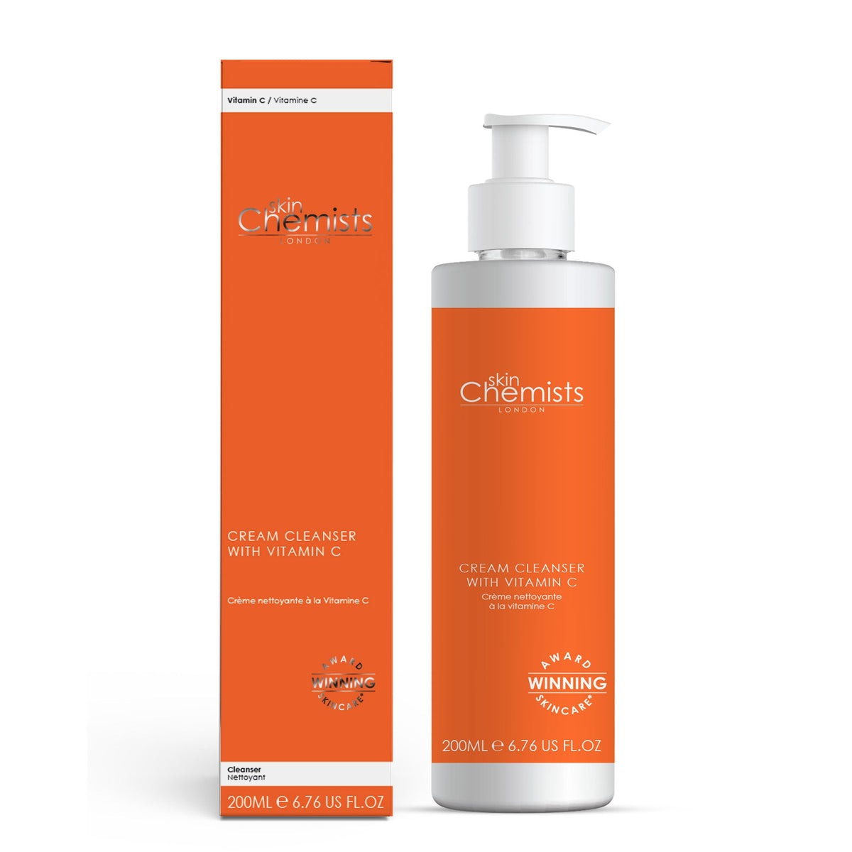 Anti-Ageing Cream Cleanser with Vitamin C 200ml - skinChemists