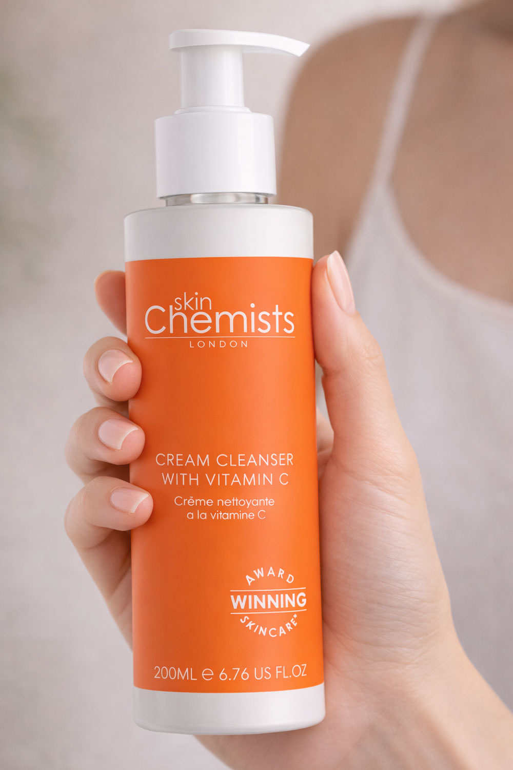 Anti-Ageing Cream Cleanser with Vitamin C 200ml - skinChemists