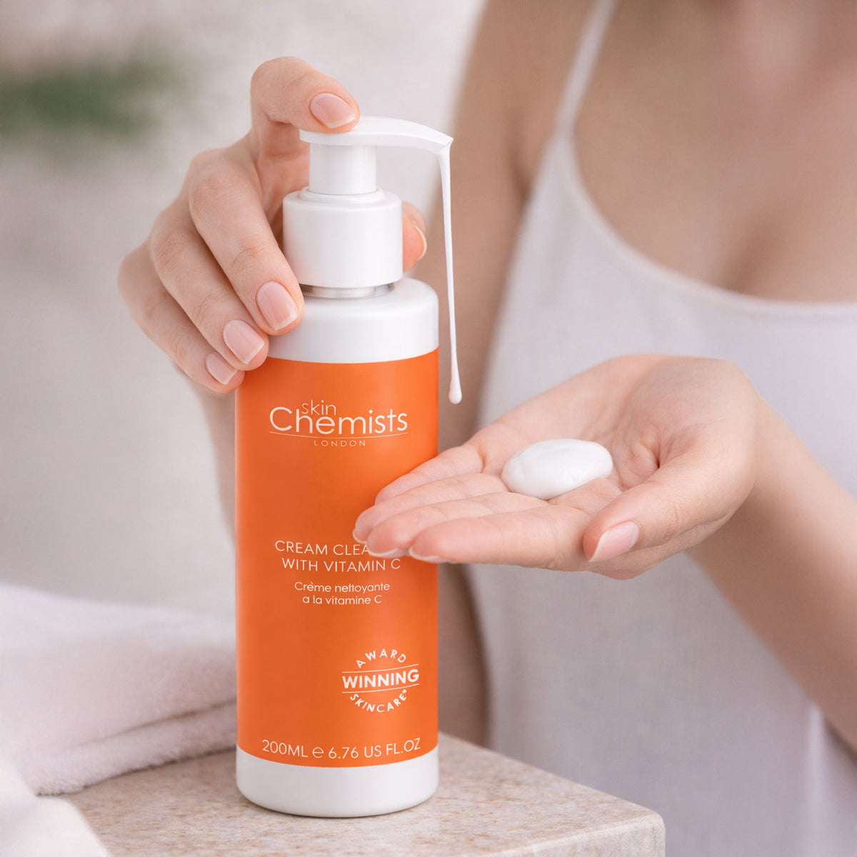 Anti-Ageing Cream Cleanser with Vitamin C 200ml - skinChemists