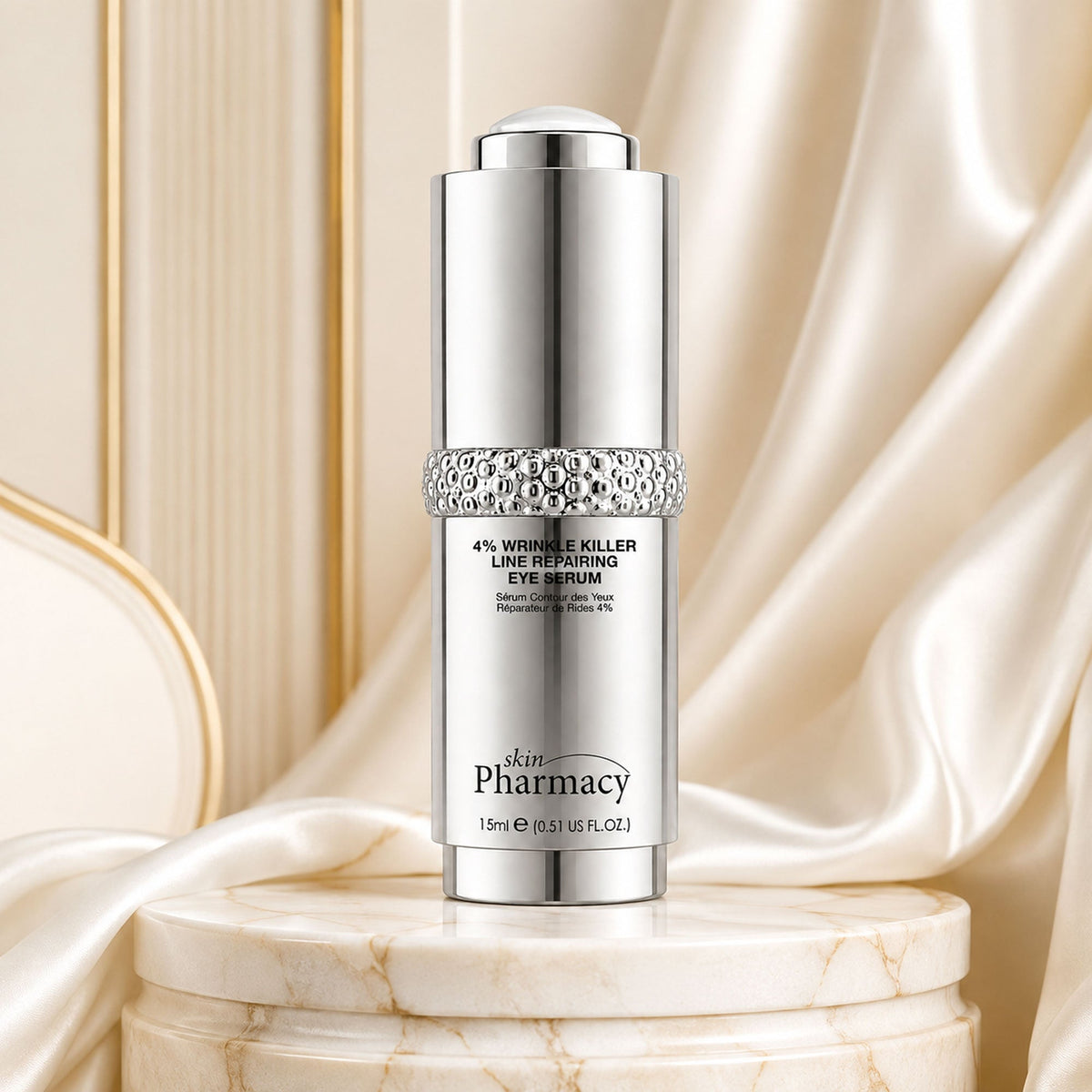 Augenserum mit 4 % zur Faltenminderung und Linienkorrektur, 15 ml