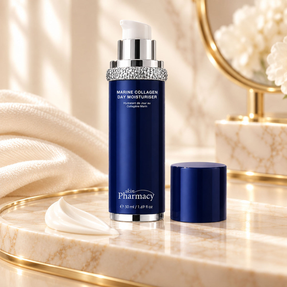 Hidratante de día antiedad con colágeno marino al 1% 50ml