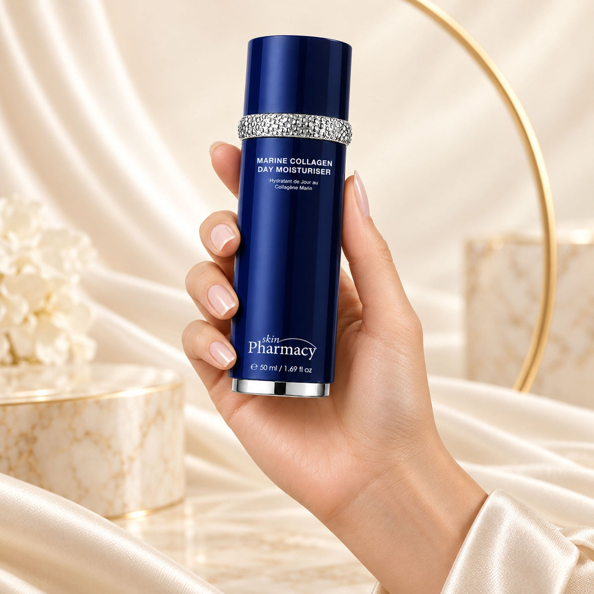 Hidratante de día antiedad con colágeno marino al 1% 50ml