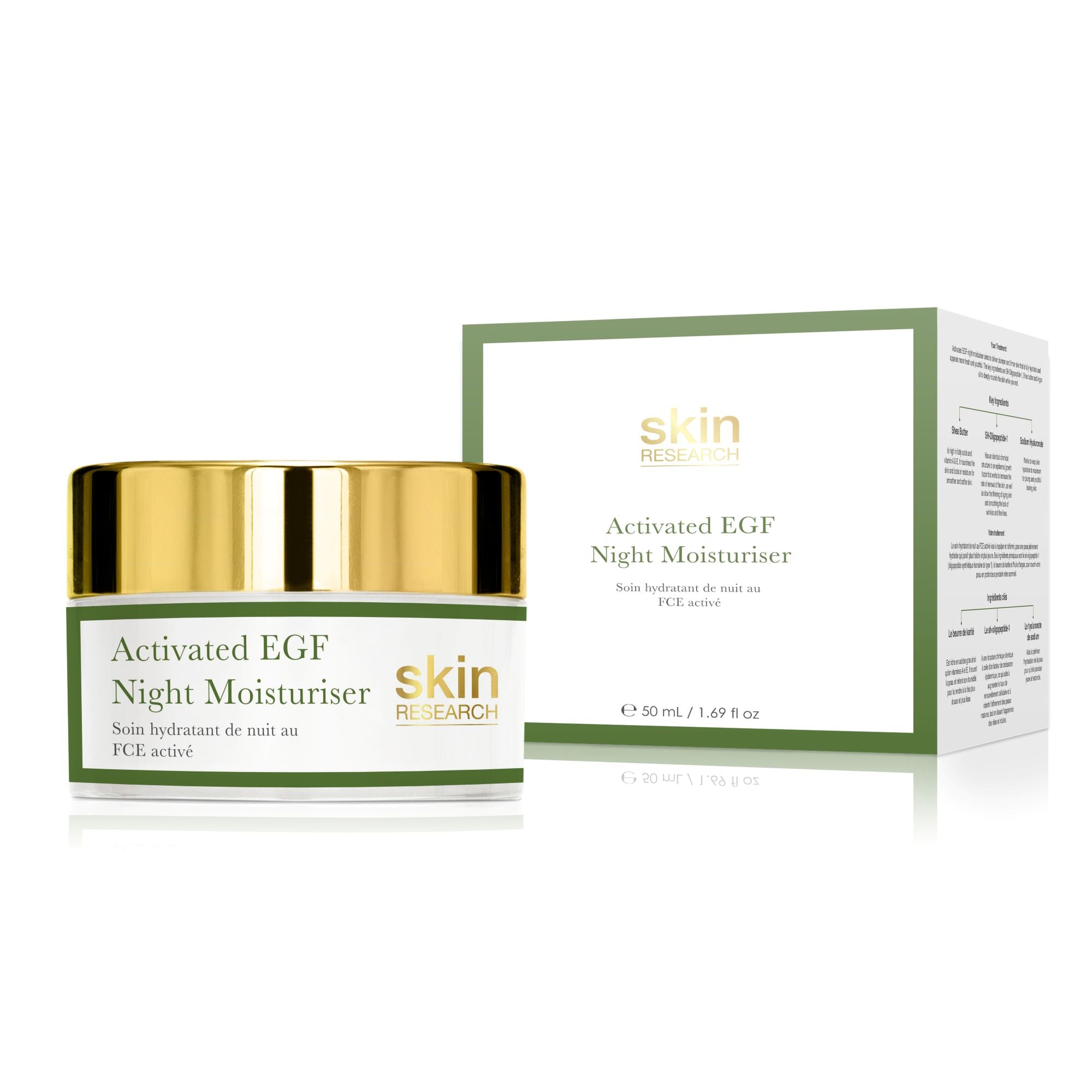 Anti-Ageing EGF Day & Night Moisturiser + Mask