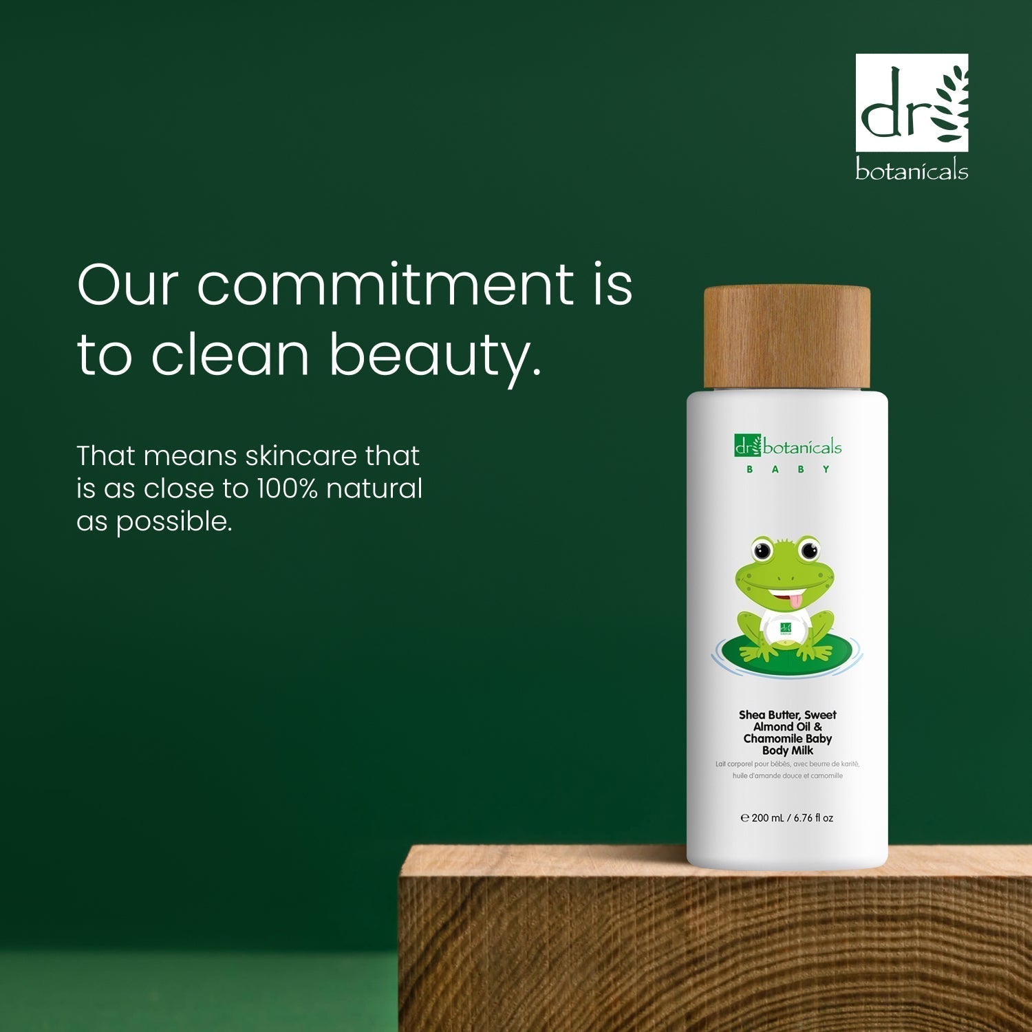 Sweet Almond Oil & Chamomile Baby Body Milk 200ml