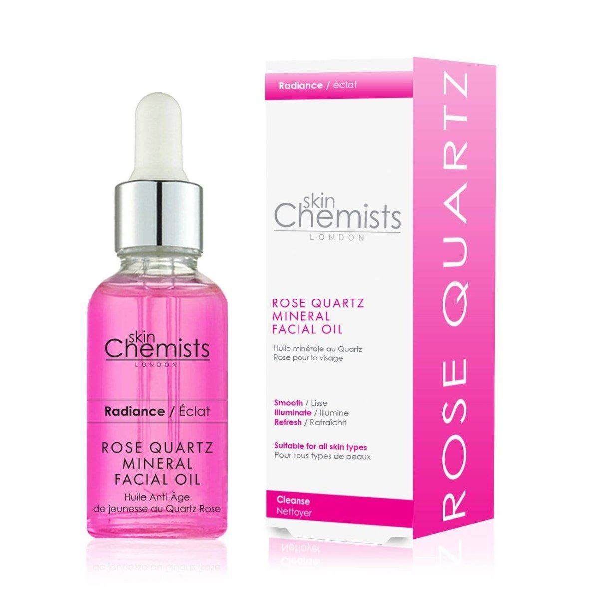 Rose Quartz Mineral Facial Oil 30ml - skinChemists