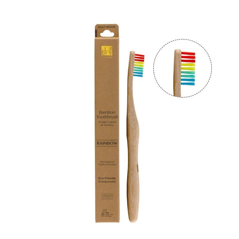 Bamboo Toothbrush Rainbow - skinChemists