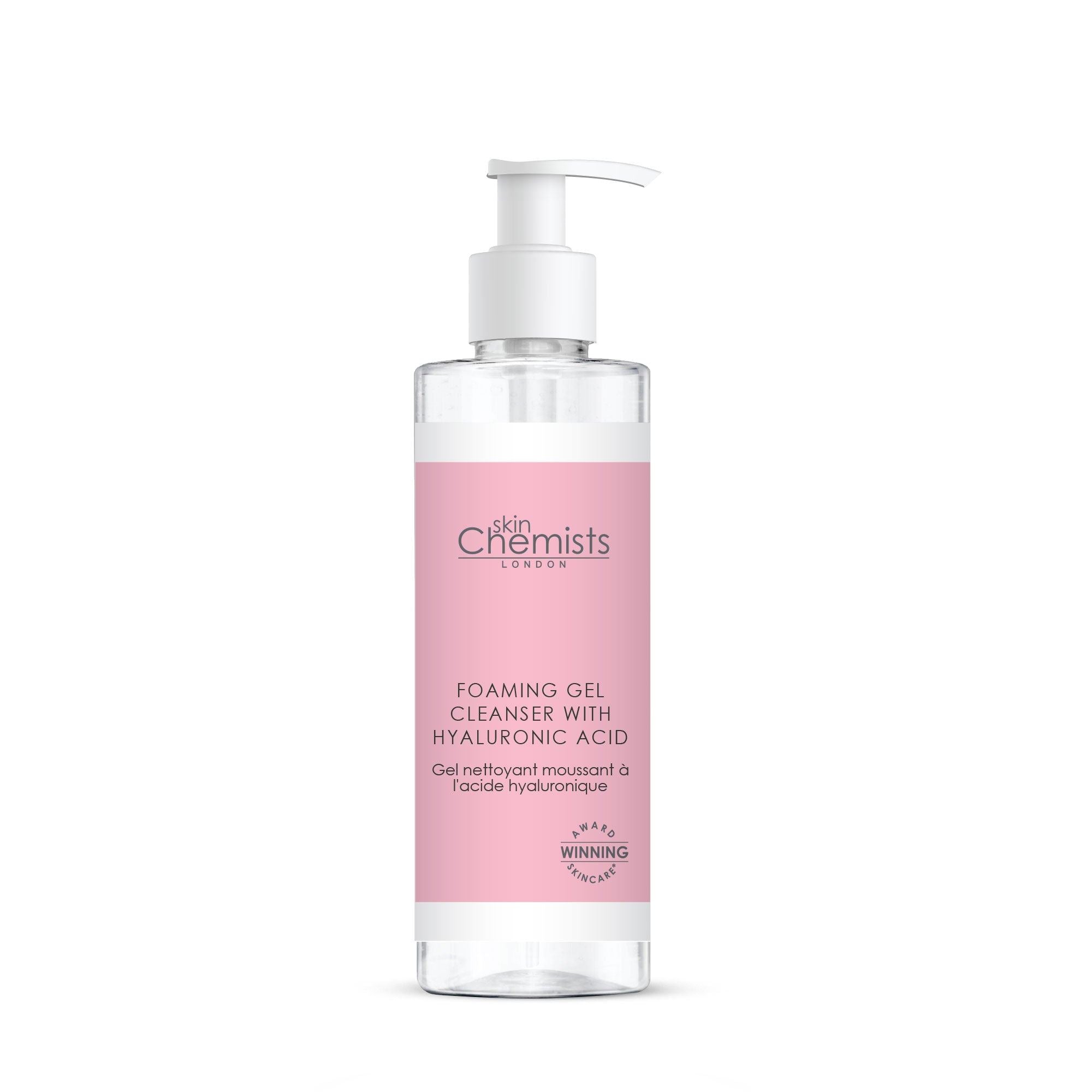 Schäumendes Gel-Reinigungsgel mit Hyaluronsäure, 200 ml