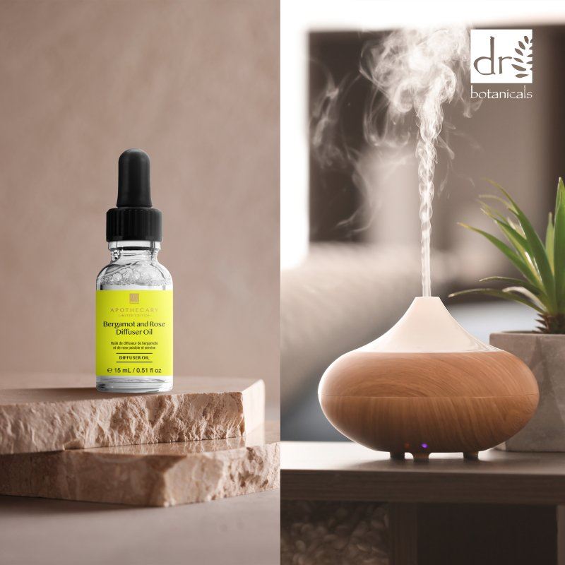 Peaceful & Serene Bergamot & Rose Diffuser Oil 15ml - skinChemists