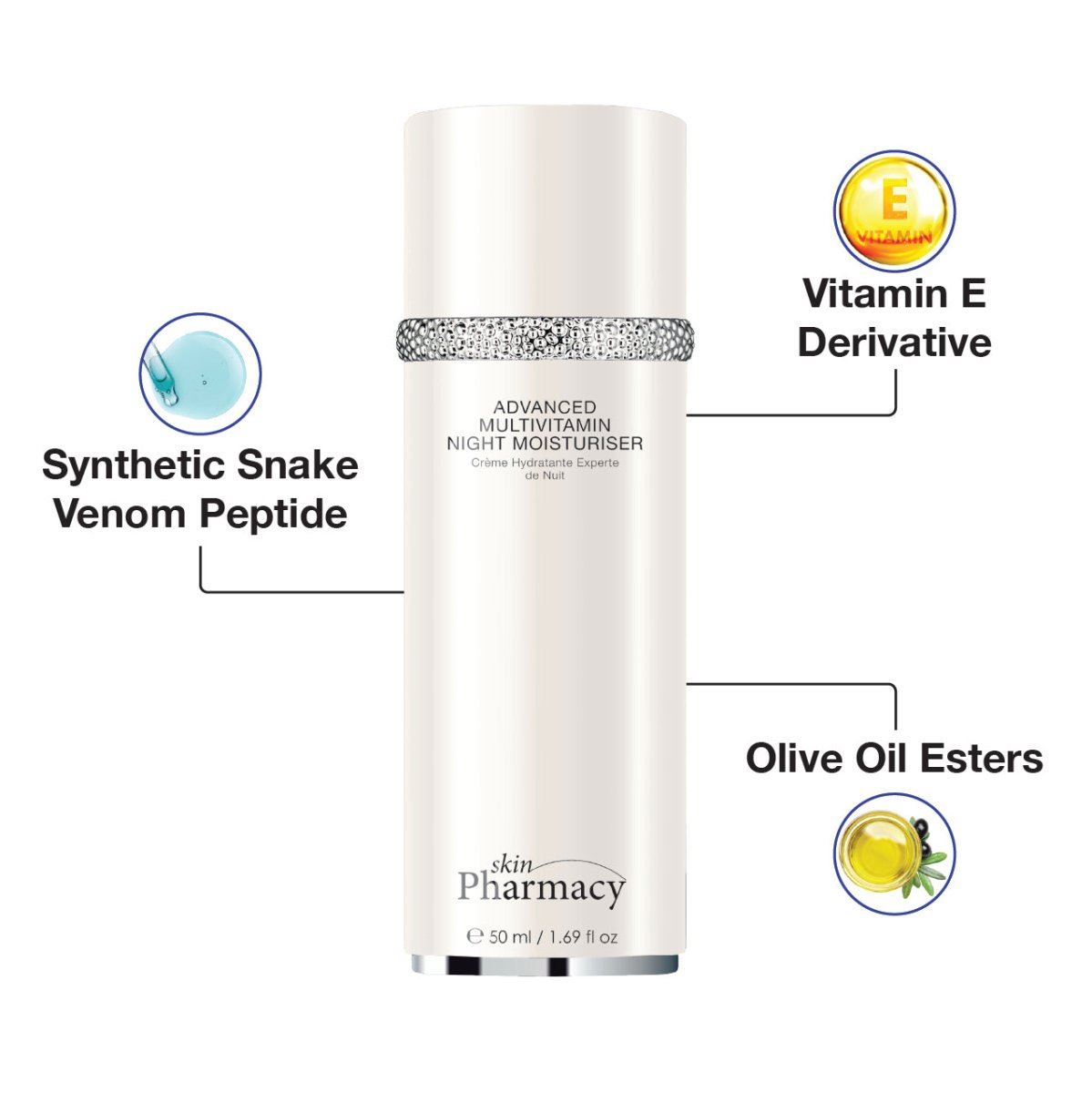 Advanced Multi-Vitamin Night Moisturiser 50ml - skinChemists