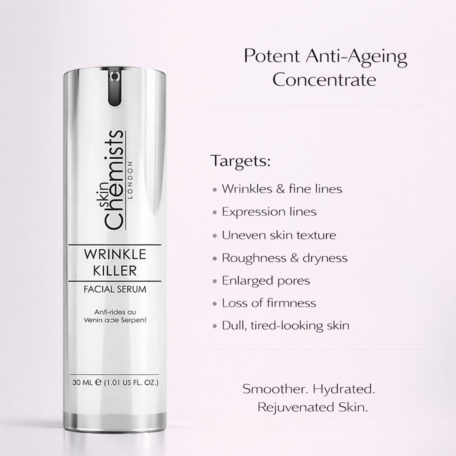 Faltenbekämpfendes Gesichtsserum 30 ml