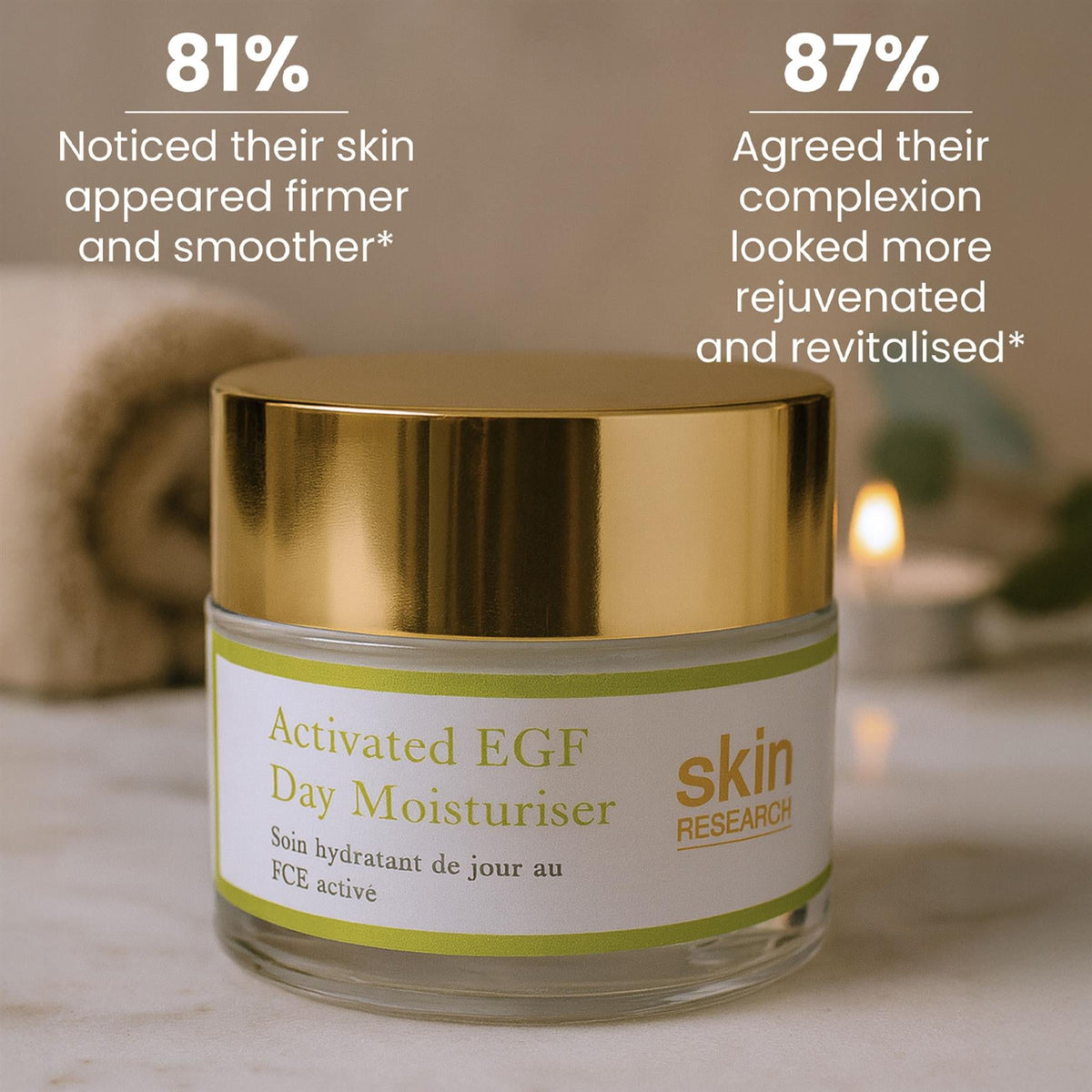Activated EGF Day Moisturiser 50ml - skinChemists