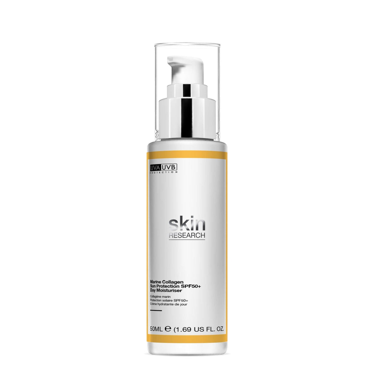 Skin Research Sun Protection SPF 50 Day Moisturiser 50ml - skinChemists