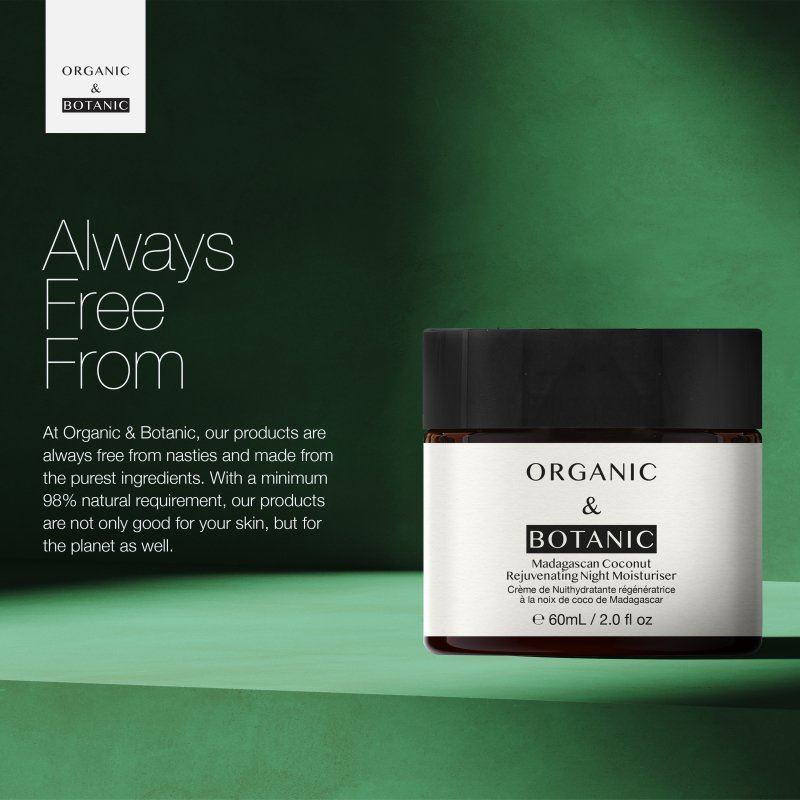 Madagascan Coconut Night Cream - 60ml - Deeply Hydrating & Nourishing with Vitamin C for Smooth, Supple, & Radiant Skin - skinChemists
