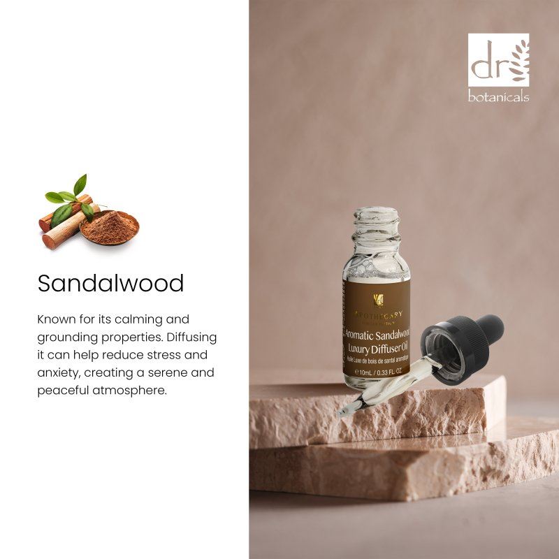 Aromatic Sandalwood Luxury Diffuser Oil 10ml - skinChemists