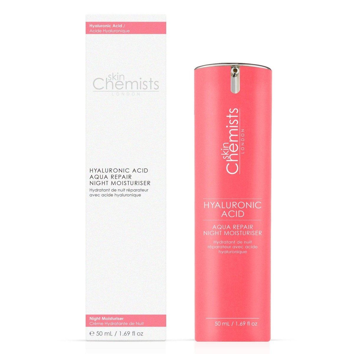 Hyaluronic Acid Aqua Repair Night Moisturiser 50ml - skinChemists