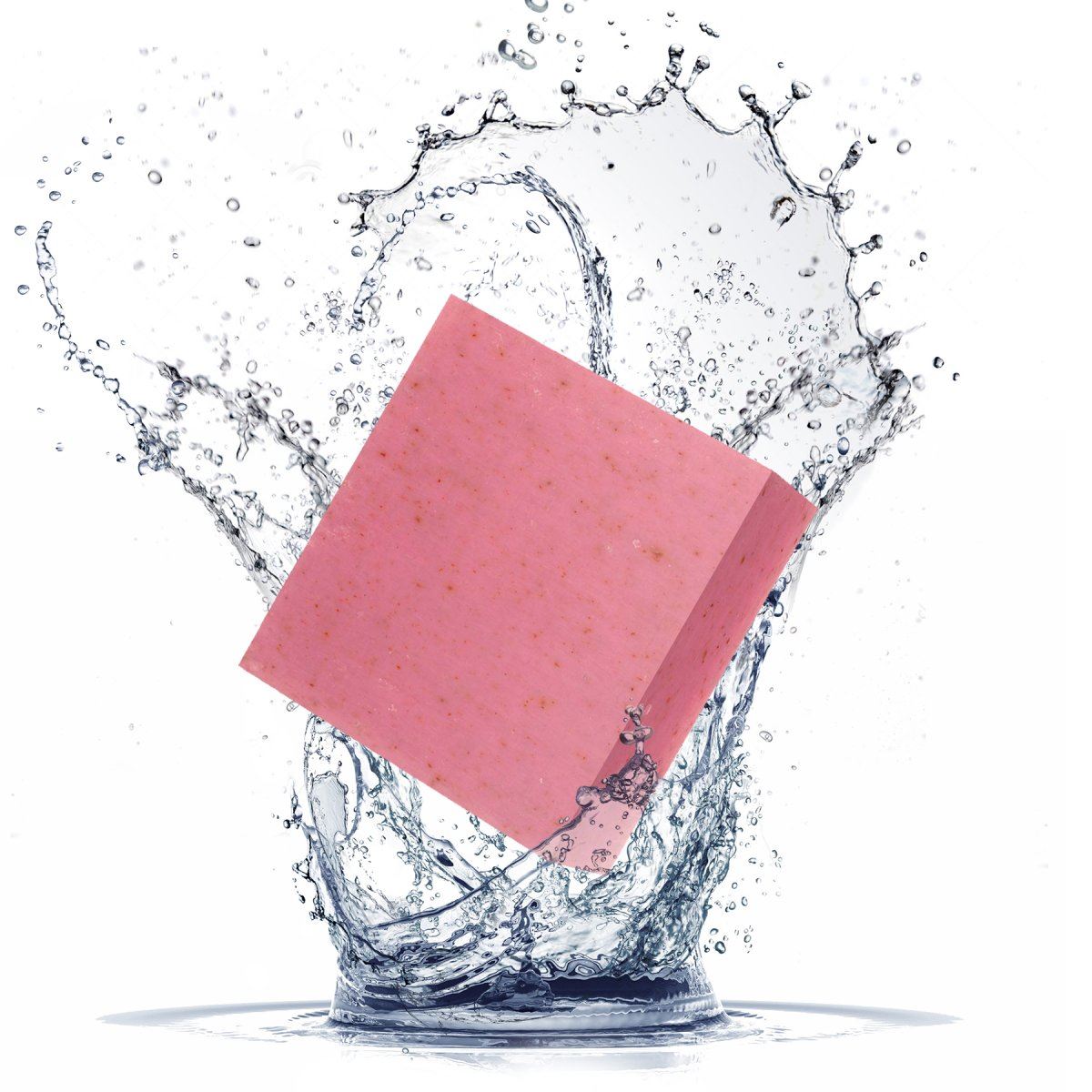Pain nettoyant visage à la rose de Provence 100 g