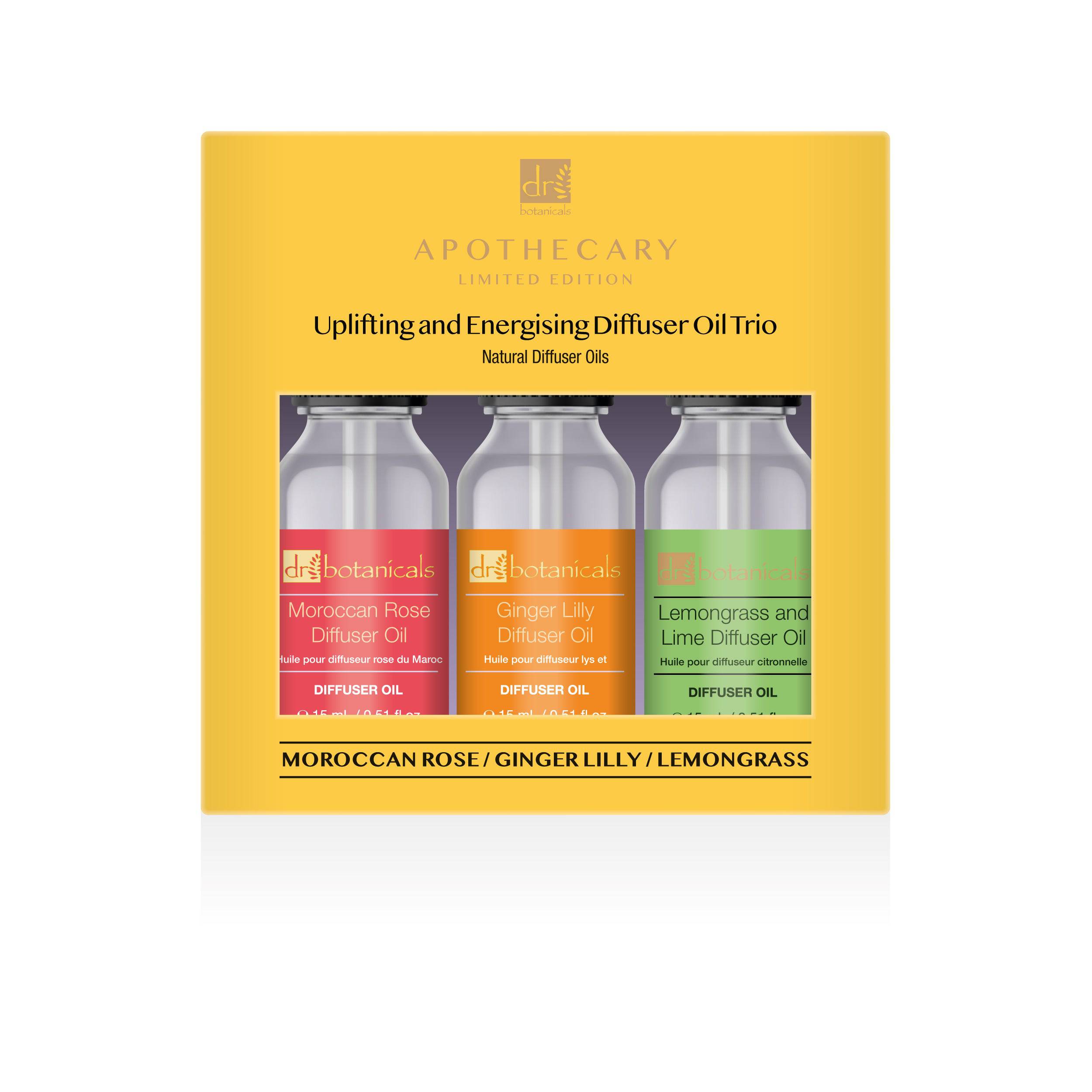 Uplifting & Energising Diffuser Oil Trio