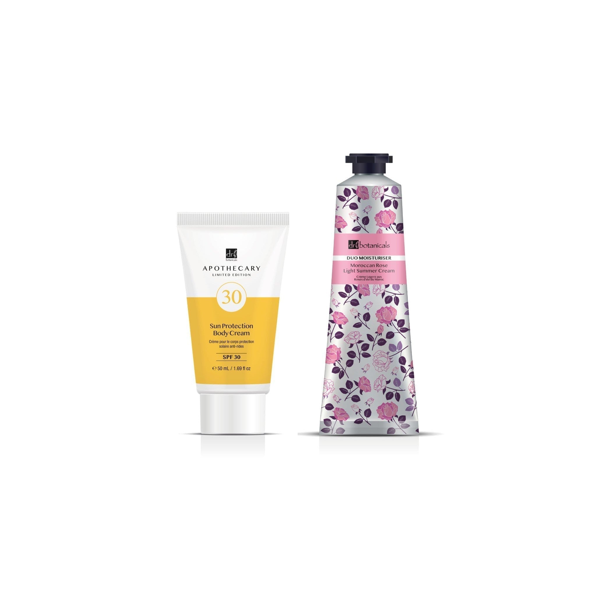 Anti-Aging SPF 30 Marokkanische Rose Leichtes Sommer-Körperpflegeset