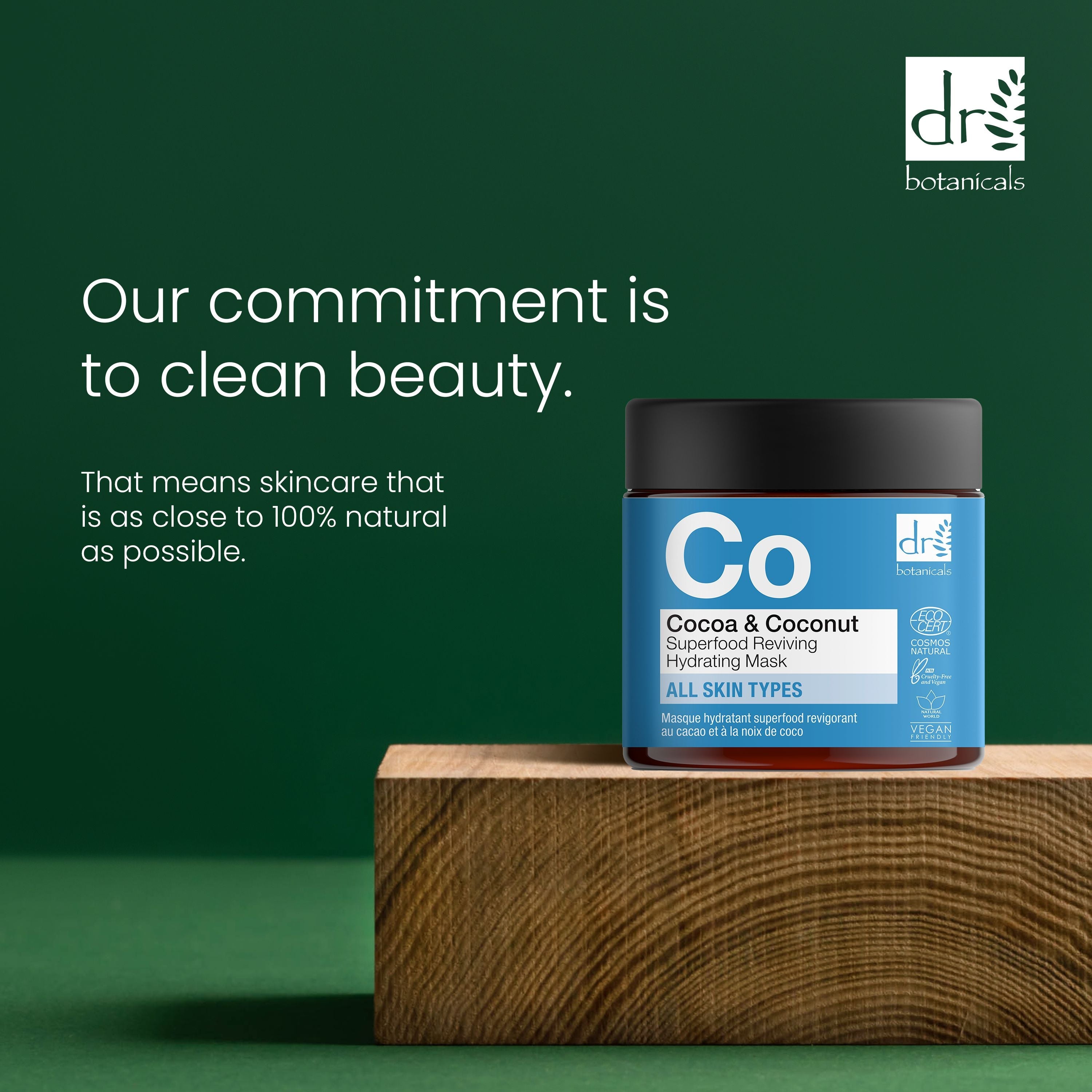 Cocoa & Coconut Superfood Reviving Hydrating Mask 60ml x 2 Duo Pack