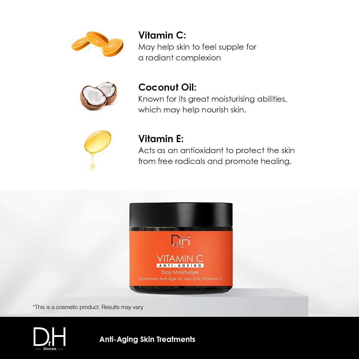 Vitamin C Anti-Ageing Day Moisturiser 60ml