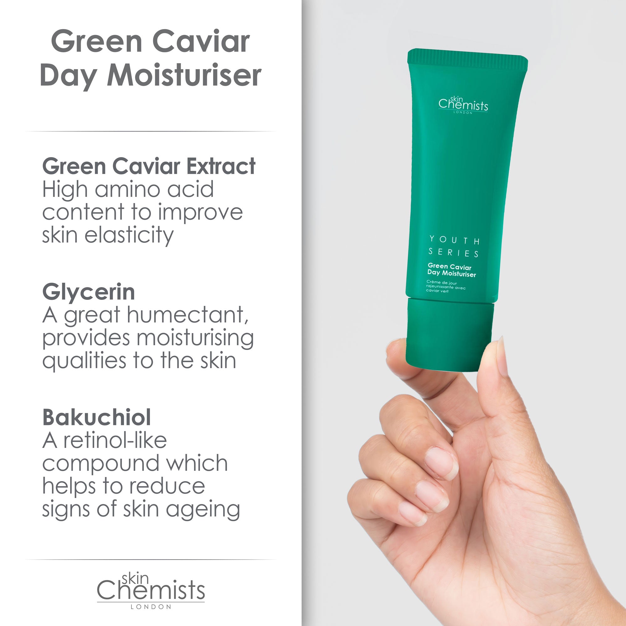 Youth Series Green Caviar Day Moisturiser 30ml