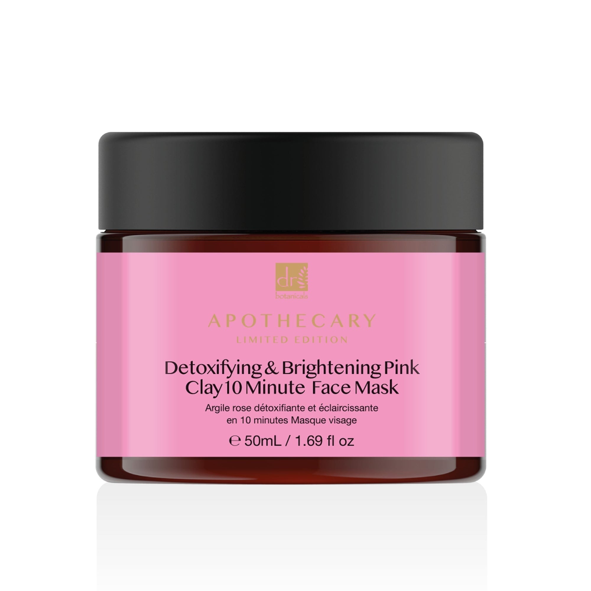 Detoxifying & Brightening Pink Clay 10 Minute Face Mask 50ml