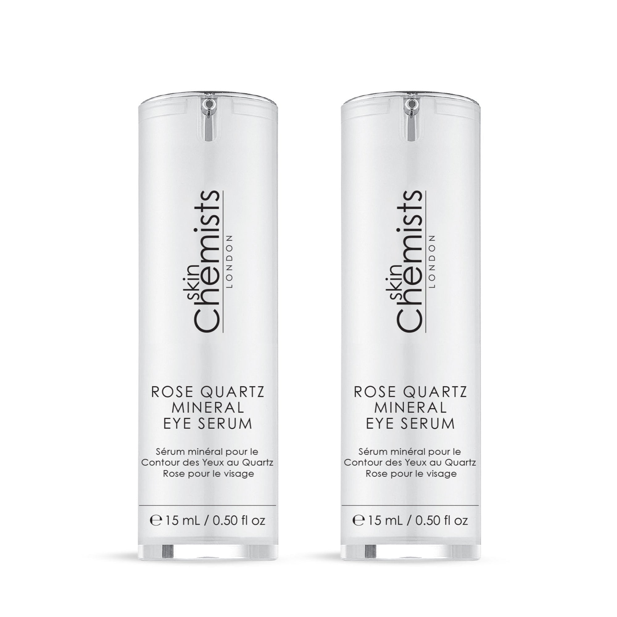 Rose Quartz Mineral Eye Serum 15ml Twin Value Savings Pack