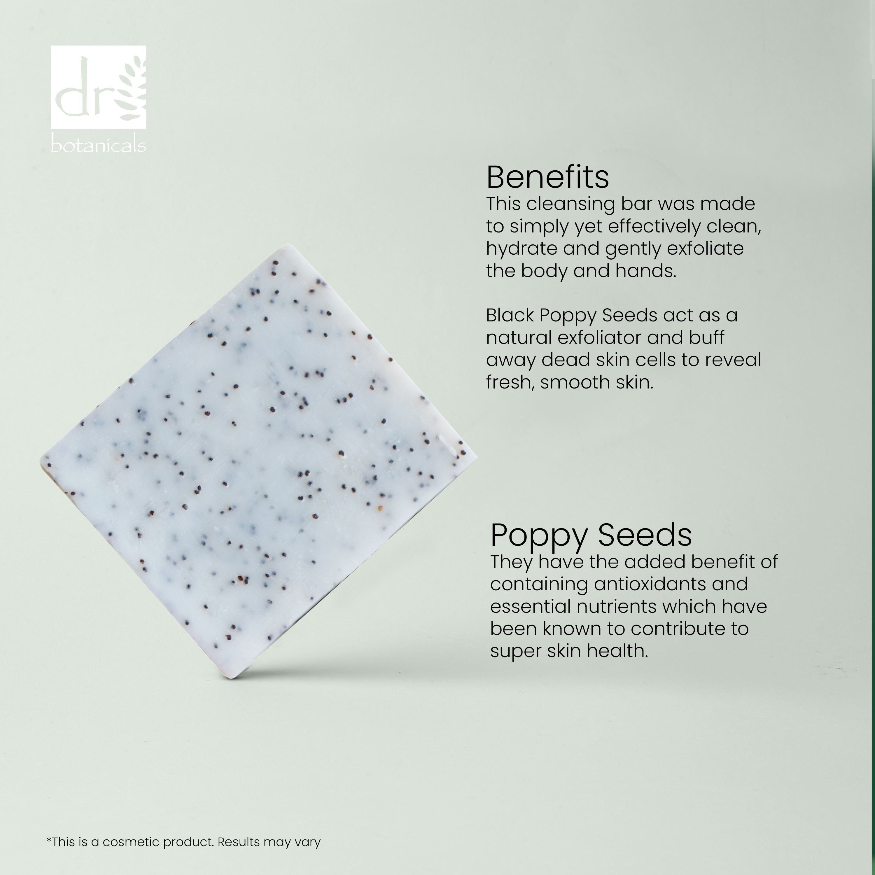 Advanced Strawberry & Poppy Seed Cleansing Bar 100g