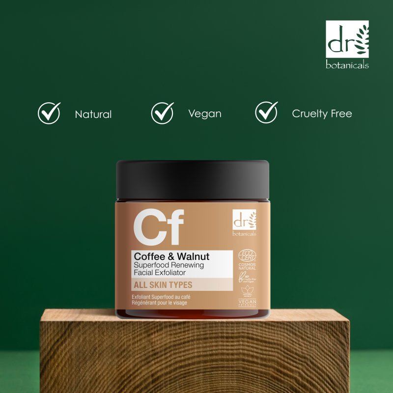 Exfoliant visage régénérant au café et super-aliments 60 ml