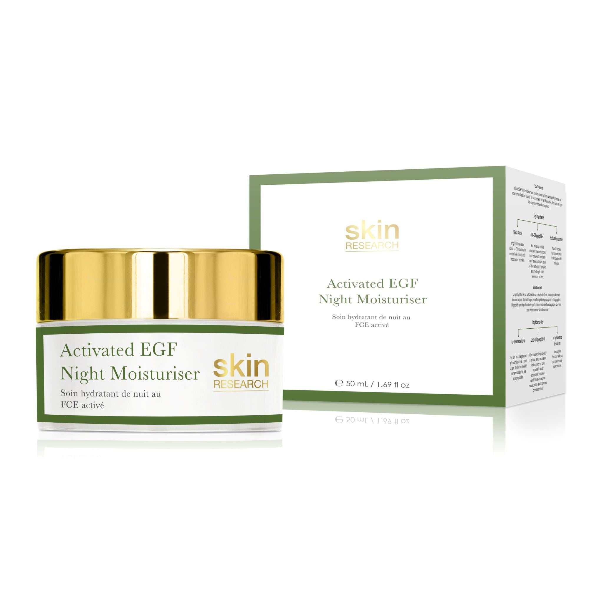 Anti-Aging EGF Tages- und Nachtpflege + Maske