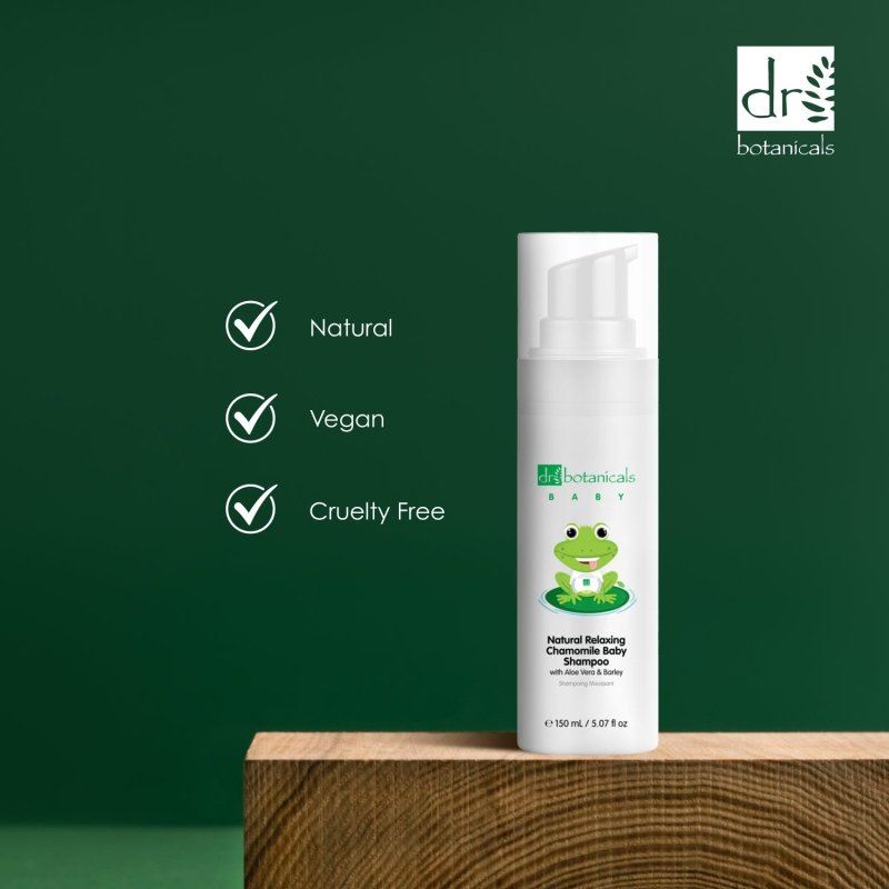 Natürliches, entspannendes Kamillen-Babyshampoo 150 ml