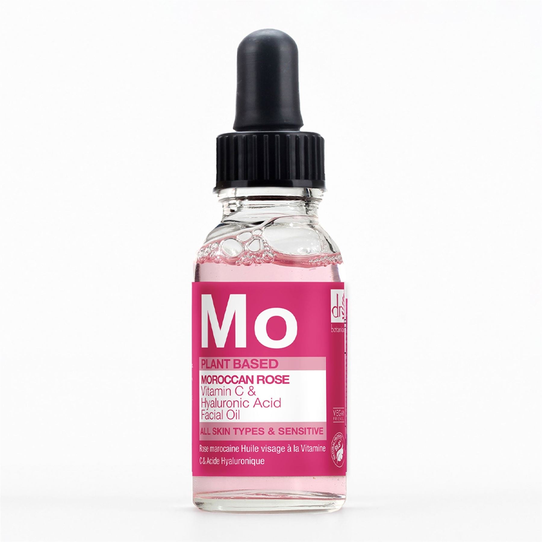 Moroccan Rose Facial Oil with Hyaluronic Acid & Vitamin C 15ml