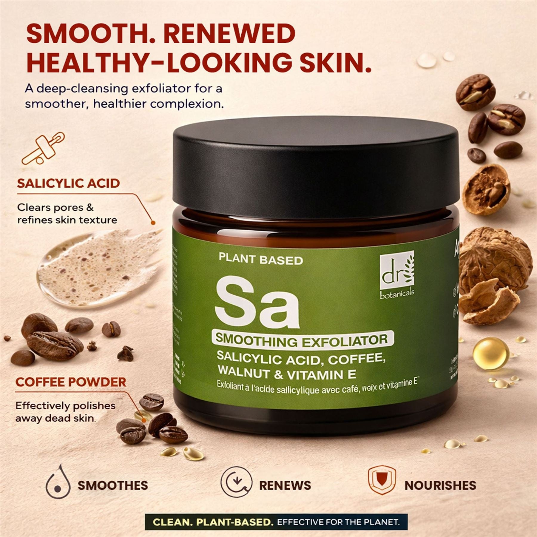 Dr Botanicals Ultra Brightening Facial Mask with Vitamin C and Hyaluronic Acid