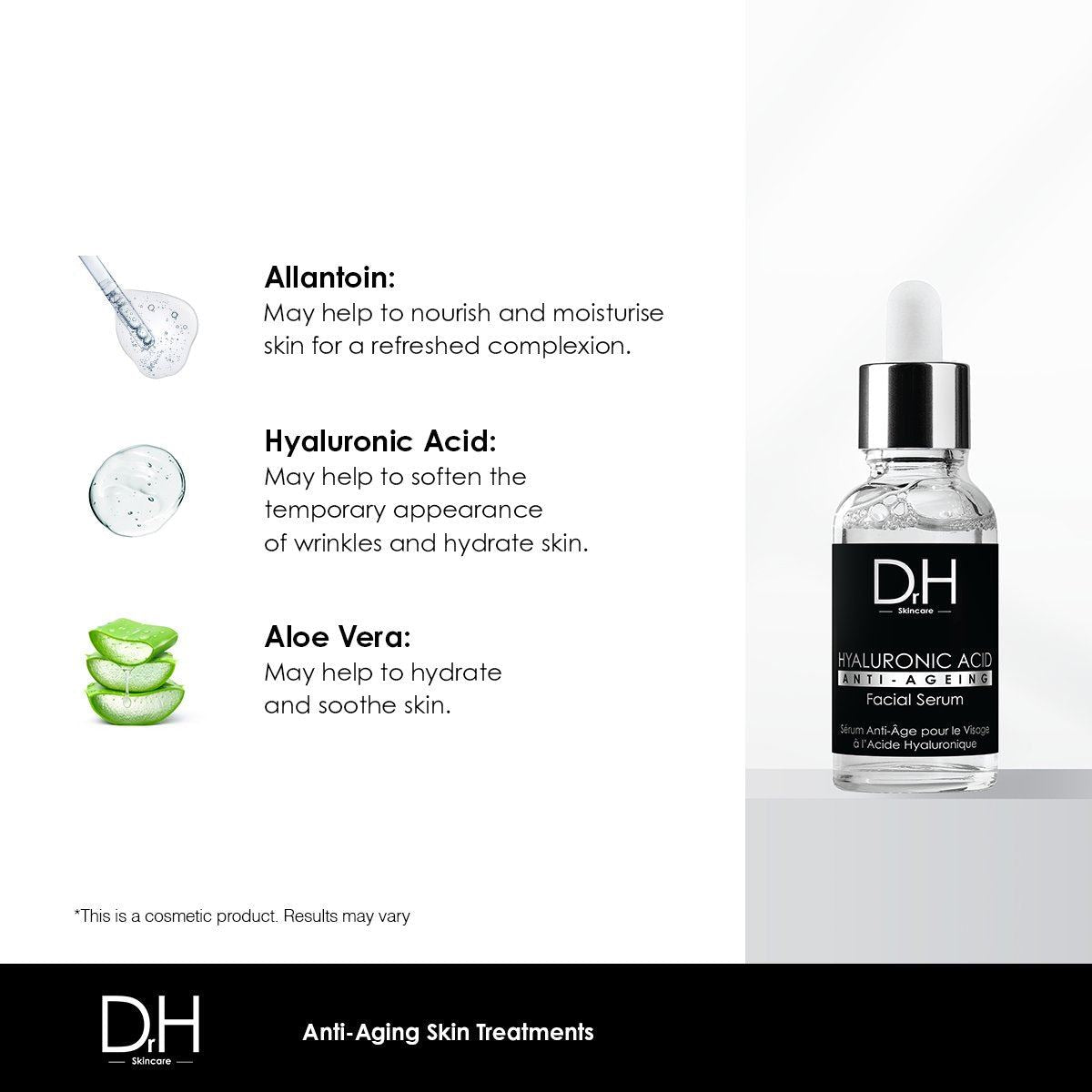 Anti-Aging Hyaluronsäure-Gesichtsserum 30 ml