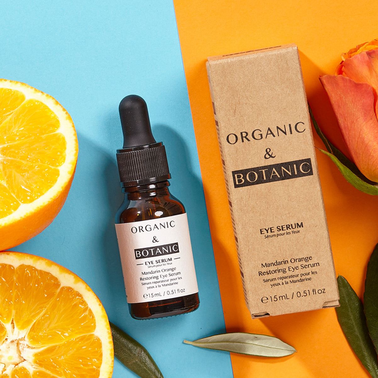 Sérum contour des yeux réparateur avancé à l'orange mandarine 15 ml