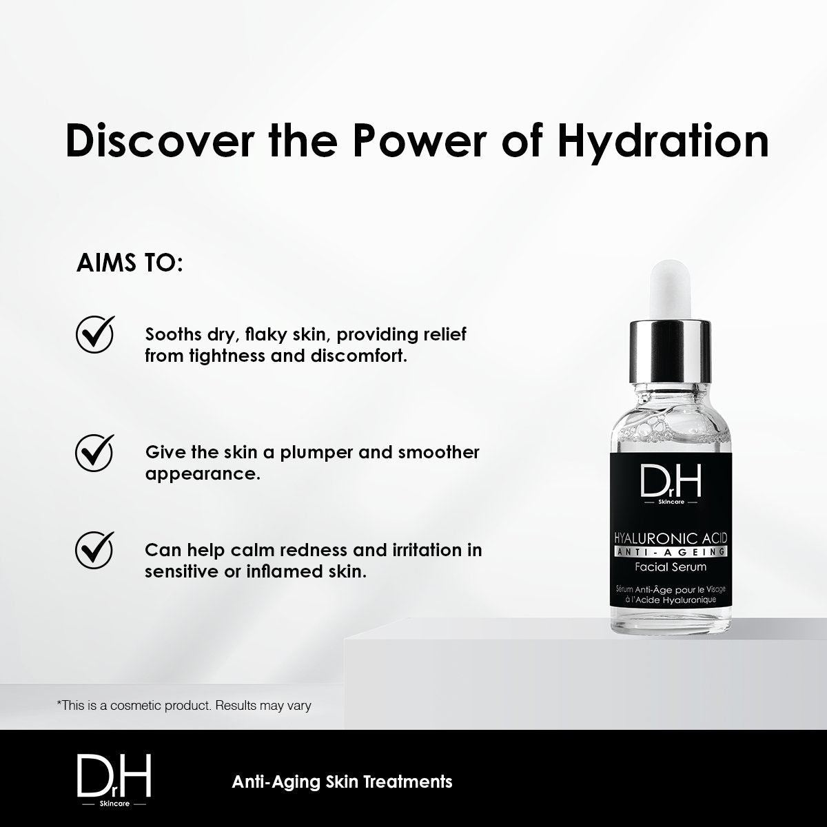 Anti-Aging Hyaluronsäure-Gesichtsserum 30 ml