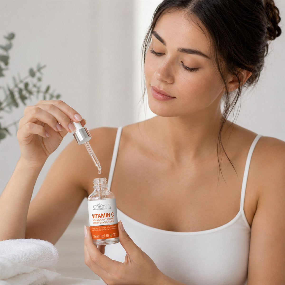 skinChemists Anti-Aging Vitamin C, Salicylic Acid Vitamin C Facial Serum 30ml - skinChemists