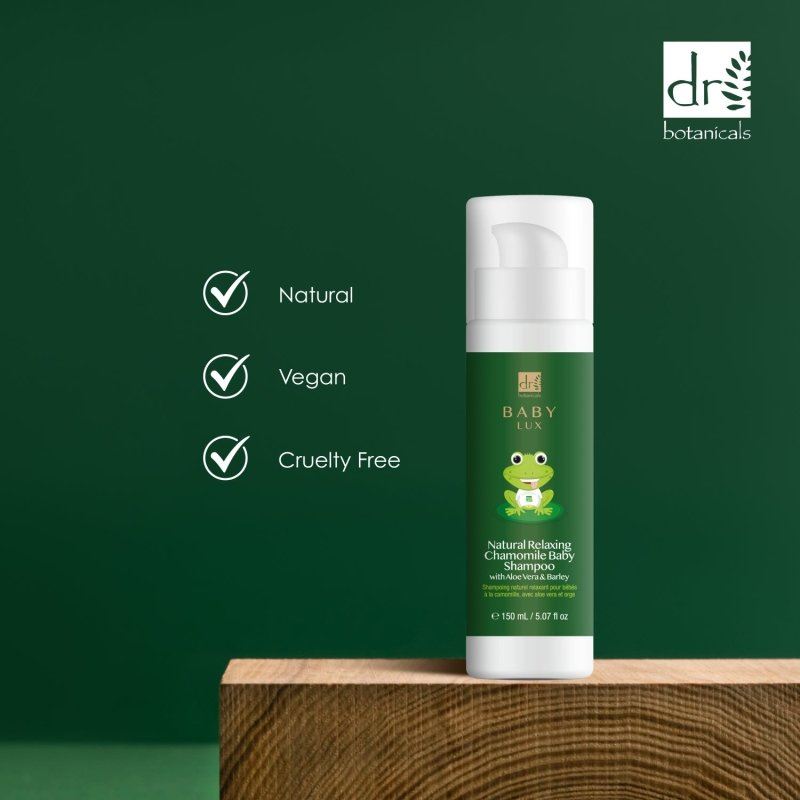 Baby Lux Natural Relaxing Chamomile Baby Shampoo 150ml - skinChemists