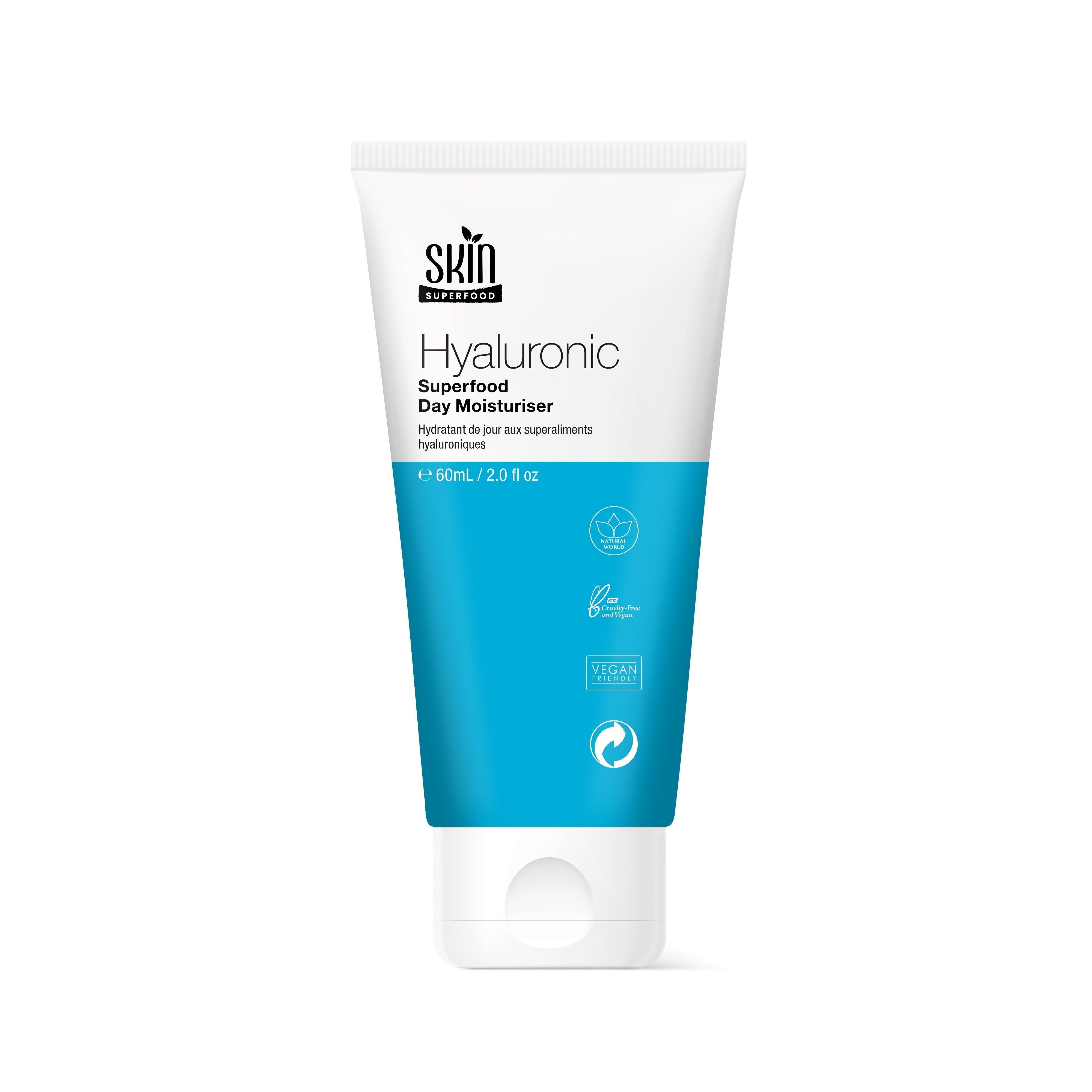 Hyaluronic Superfood Day Moisturiser 60ml Twin Value Savings Pack