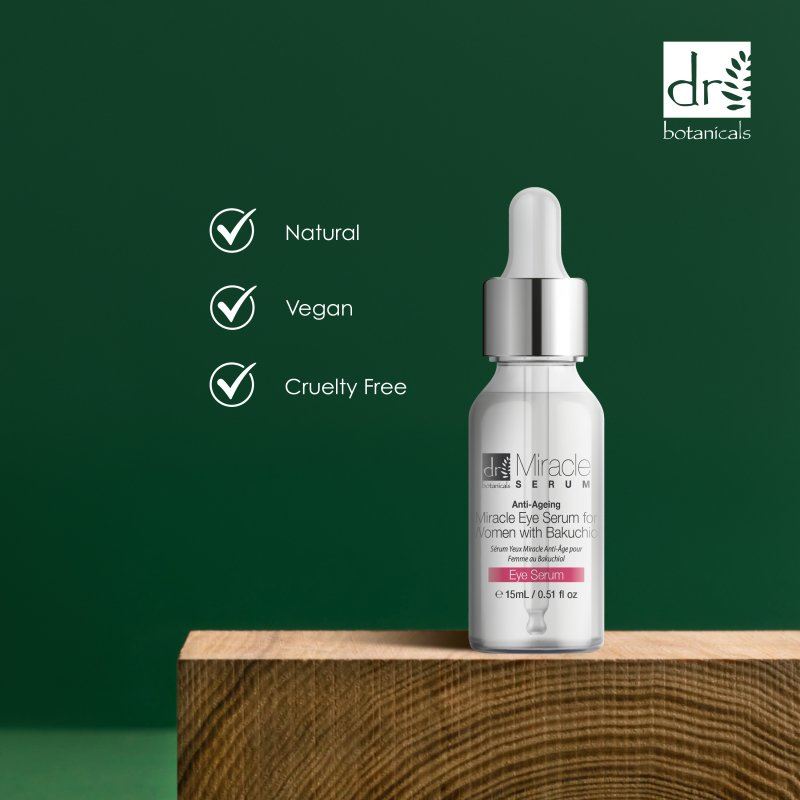 Miracle Serum Anti-Ageing Miracle Eye Serum for Women with Bakuchiol 15ml - skinChemists